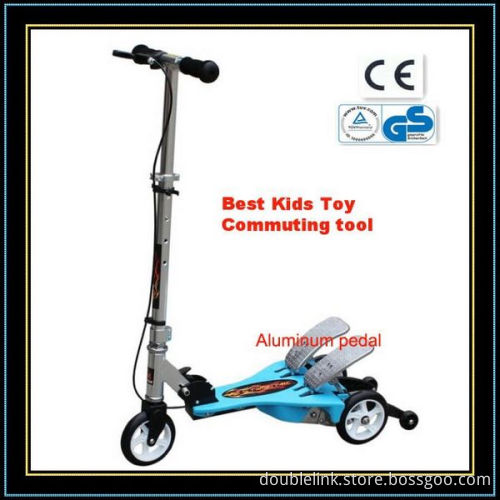folding scooter new styles double pedals scooter